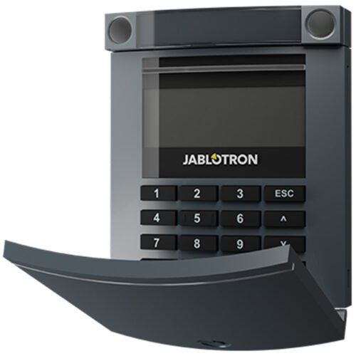 Jablotron BUS-Bedienteil, LCD-Display, Tastatur, RFID- Leser, anthrazit