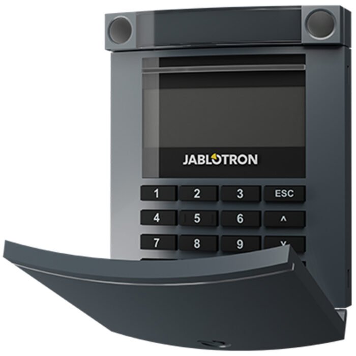 Jablotron BUS-Bedienteil, LCD-Display, Tastatur, RFID- Leser, anthrazit
