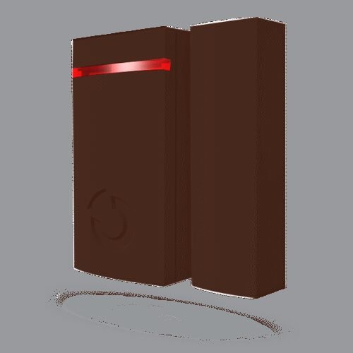 Jablotron Funk Mini-Magnetkontakt, braun