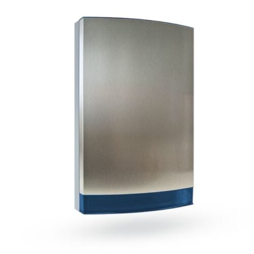 JABLOTRON 100 - Gehäusedeckel Aussensirene, Stahl, LED Blau