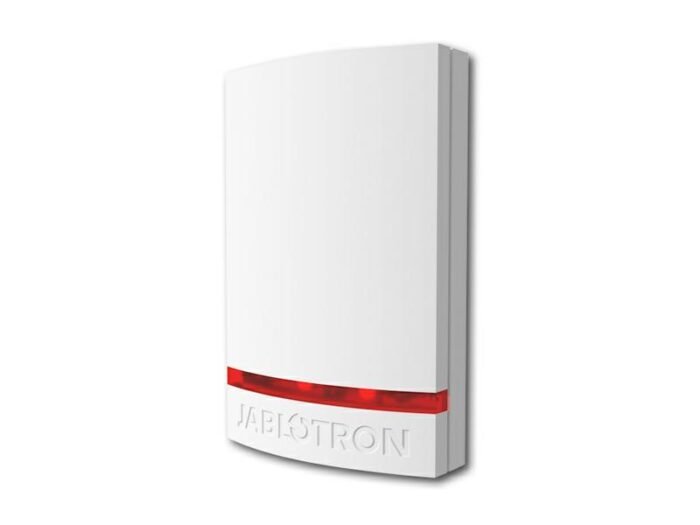 JABLOTRON 100 - Gehäusedeckel Aussensirene, Kunststoff, Weiß, LED Rot