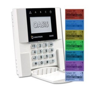 JA-81E-RGB Jablotron Bedienteil mit Leser, Farbe, verdrahtet