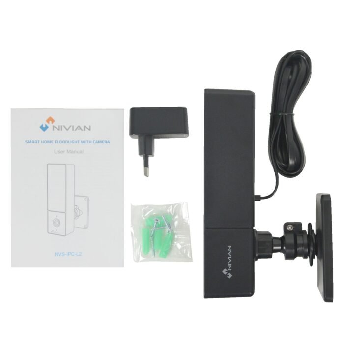 NIVIAN - Smarte WLAN Lichtkamera, 3MPx, 3.6mm, IP65 - Image 5