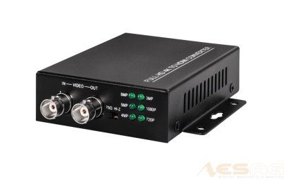 BNC Konverter zu HDMI - 1 eingan BNC - 1 HDMI-Ausgang 1080p - 1 BNC-Ausgang (Schleife mit BNC-Eingang) - Ausgabeauflösung 1080p