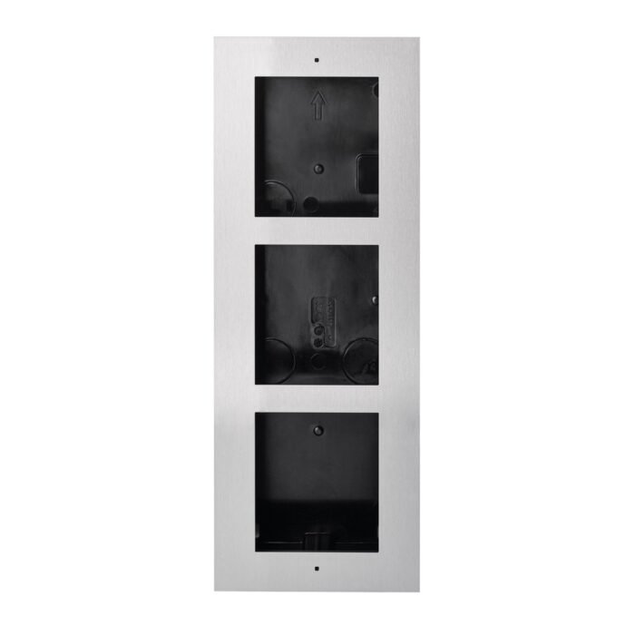 ABUS Rahmen für 3 Module für Unterputzmontage, Edelstahl - Image 2
