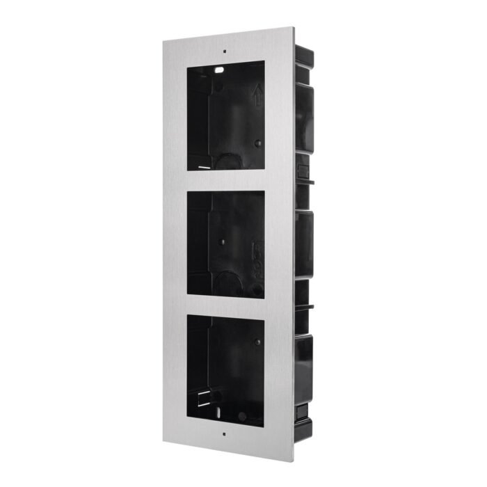 ABUS Rahmen für 3 Module für Unterputzmontage, Edelstahl - Image 3