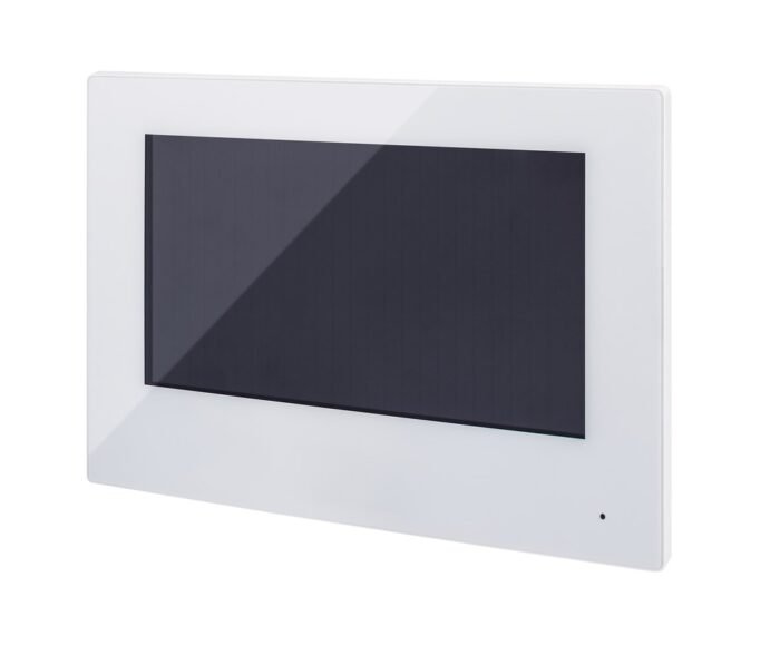 ABUS 7'' Touch Monitor weiß, 2-Draht für Türsprechanlage - Image 3