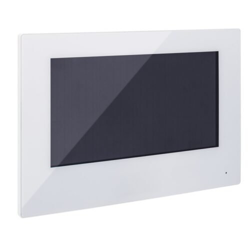 ABUS 7'' Touch Monitor weiß, 2-Draht für Türsprechanlage