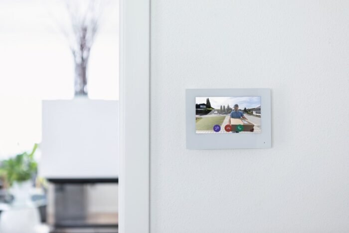 ABUS 7'' Touch Monitor weiß, 2-Draht für Türsprechanlage - Image 7